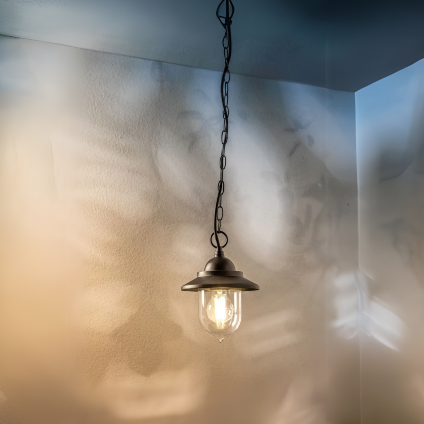Our Ryder lantern delivers on style and durability and is a smart choice for your exterior lighting. With its black powder coated aluminium  construction teamed with clear polycarbonate diffuser, this lantern is hardwearing and rust and weatherproof. Built for life outdoors, it has an IP44 rating which means it can withstand the harshest of weather conditions. For sophisticated yet robust outdoor lighting, our Ryder black outdoor traditional lantern is a strong contender.