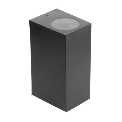 Our Eileen black up and down wall mounted rectangle outdoor light would look perfect in a modern or more traditional home design. Outside wall lights can provide atmospheric light in your garden, at the front door or on the terrace as well as a great security solution. It is designed for durability and longevity with its robust material producing a fully weatherproof and water resistant light fitting.