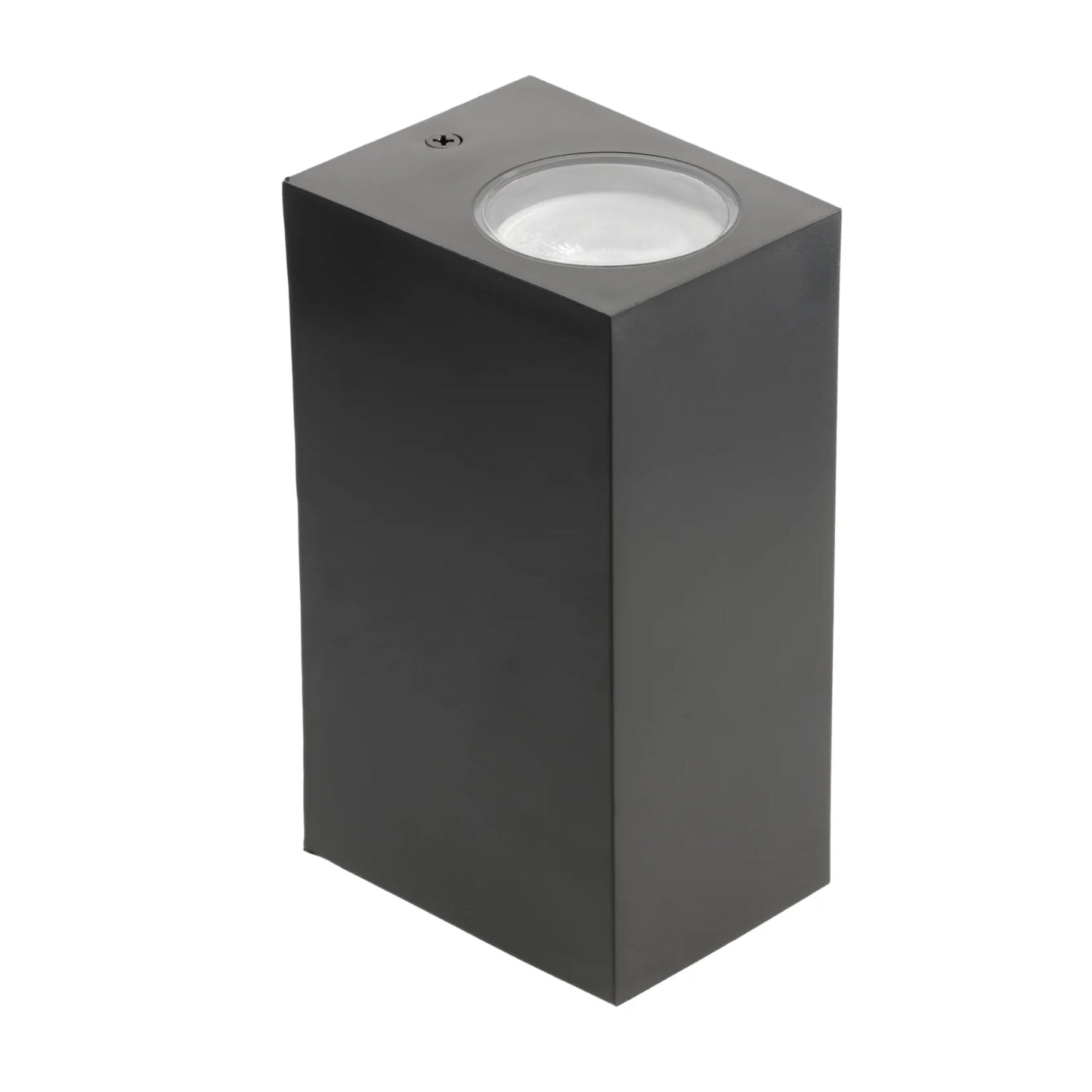 Our Eileen black up and down wall mounted rectangle outdoor light would look perfect in a modern or more traditional home design. Outside wall lights can provide atmospheric light in your garden, at the front door or on the terrace as well as a great security solution. It is designed for durability and longevity with its robust material producing a fully weatherproof and water resistant light fitting.