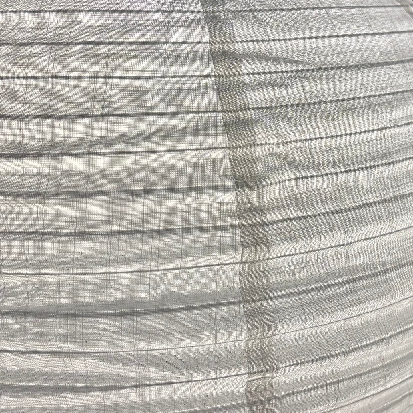 CGC Sybil White Linen Extra Large Round Globe Easy Fit Hand Made Lampshade