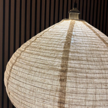 CGC Selma Oatmeal Linen Large Bell Shape Easy Fit Hand Made Lampshade