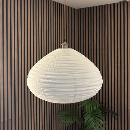 CGC Selma White Linen Extra Large Bell Shape Easy Fit Hand Made Lampshade