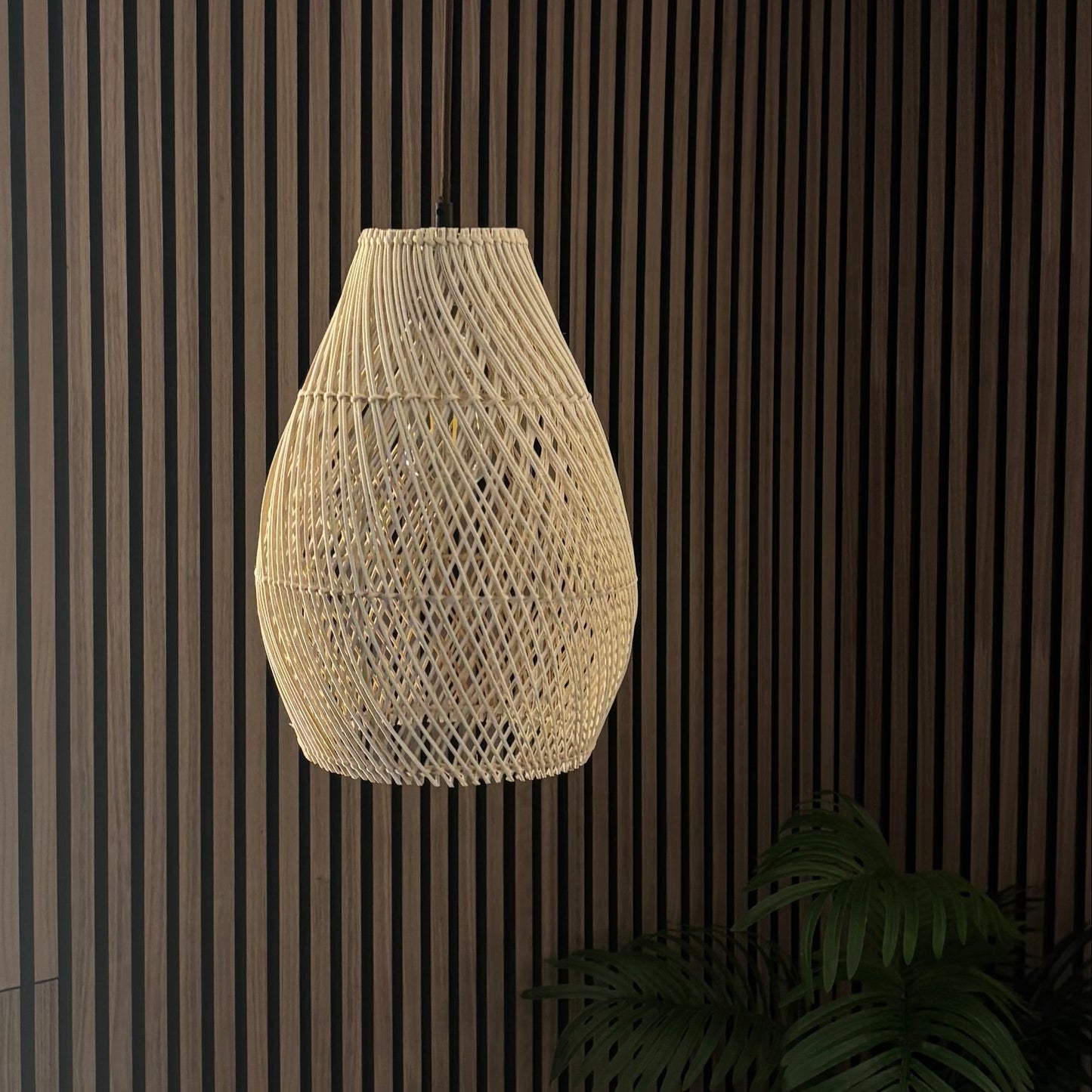CGC Enya Natural Rattan Easy Fit Hand Made Lampshade