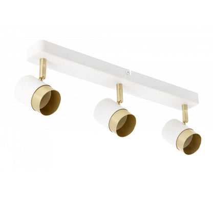 Orio's elegant and stylish finish makes it the ideal accent to any room. It will look perfect in both traditional and modern environments. It has adjustable heads so you can set the spot lights according to your preferences. For longevity and durability, the lamp is constructed of aluminium that has been powder coated. It has an IP20 level of protection, making it touch and dust resistant. Intended for internal use.