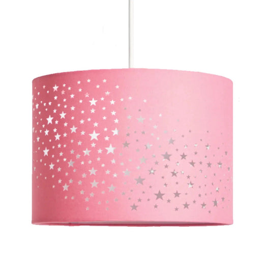 CGC STARDUST Pink Star Easy Fit Lamp Shade