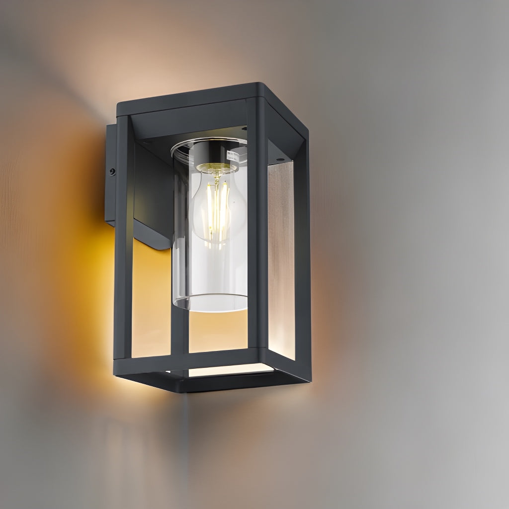 If you’re looking for a modern take on a traditional outdoor wall light, this modern anthracite lantern light with clear diffuser wall light is perfect for adding style and protection for your home. This classic wall light is designed with a contemporary twist, styled with a rectangle shape and fitted with clear diffuser that allow the light to shine effectively. 
