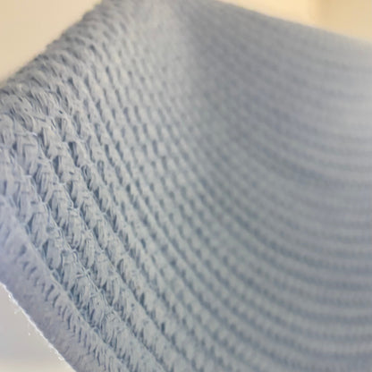CGC Flora 78cm Baby Blue Large Floppy Fabric Lampshade