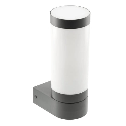 Our Rome grey anthracite outdoor wall light with opal diffuser would look perfect in a modern or more traditional home design. Outside wall lights can provide atmospheric light in your garden, at the front door or on the terrace as well as a great security solution. It is designed for durability and longevity with its robust material producing a fully weatherproof and water resistant light fitting.