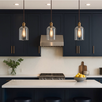 CGC MARINDA Clear Glass Cylinder Lampshade