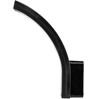 Paris has been designed for use outdoors. It features IP code IP54, which means that the light is protected from dirt and moisture. This LED outdoor wall light is simple and modern in design to create a minimalist light. The LEDs are housed behind an opal white panel made of polycarbonate. 