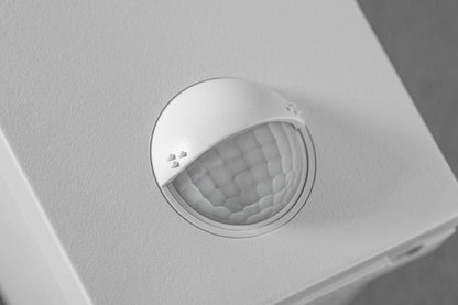 CGC PARIS White LED Curved Outdoor Wall Light With Motion Sensor