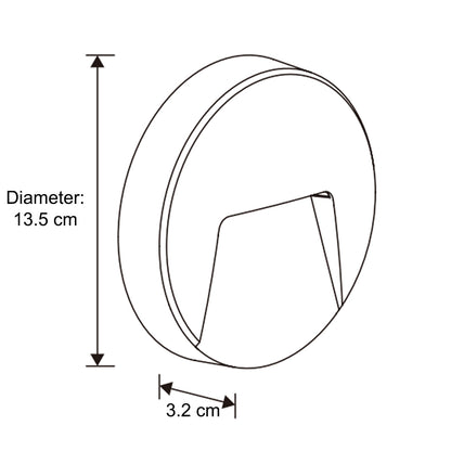This light makes it easy to add unique modern lighting to your outdoor space. Whether you place it under a cover or in the open air, you can be sure it won’t take on damage. The IP65 rating of the light allows it to withstand even the hardest conditions and most extreme temperatures. The high quality paint also serves a function in the way it protects the fixture from rust or corrosion.