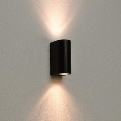 CGC TIAGO Black Large Curved Double Spotlights