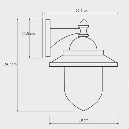 Our Ryder lantern delivers on style and durability and is a smart choice for your exterior lighting. With its black powder coated aluminium construction teamed with clear polycarbonate diffuser, this lantern is hardwearing and rust and weatherproof. Built for life outdoors, it has an IP44 rating which means it can withstand the harshest of weather conditions. For sophisticated yet robust outdoor lighting, our Ryder black outdoor traditional lantern is a strong contender.