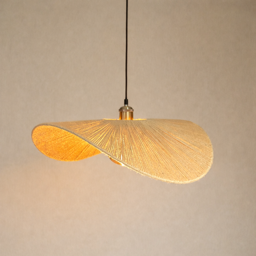 CGC Paloma 50cm Hand Made Hemp String Easy Fit Lampshade