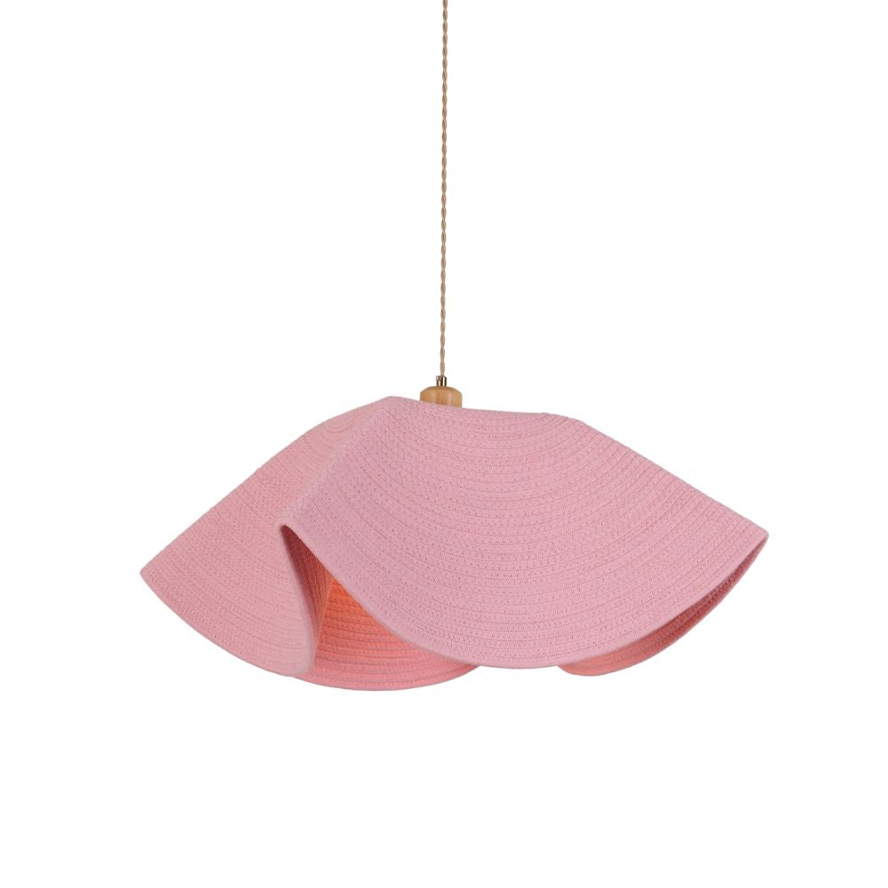 CGC Flora 64cm Pink Floppy Fabric Lampshade